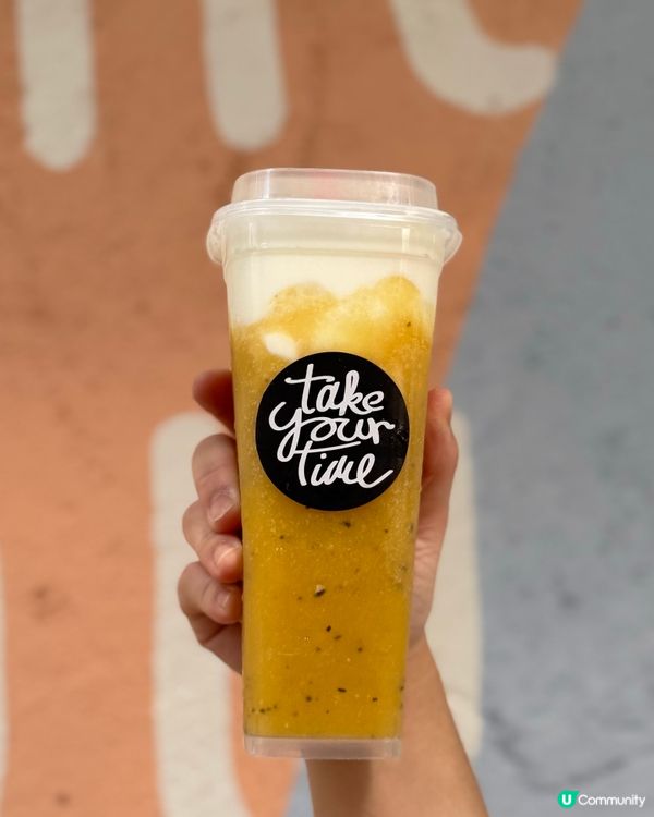 夏日消暑必飲🥭🍹新鮮水果打成的優格奶昔和優格蓋茶💖🥰