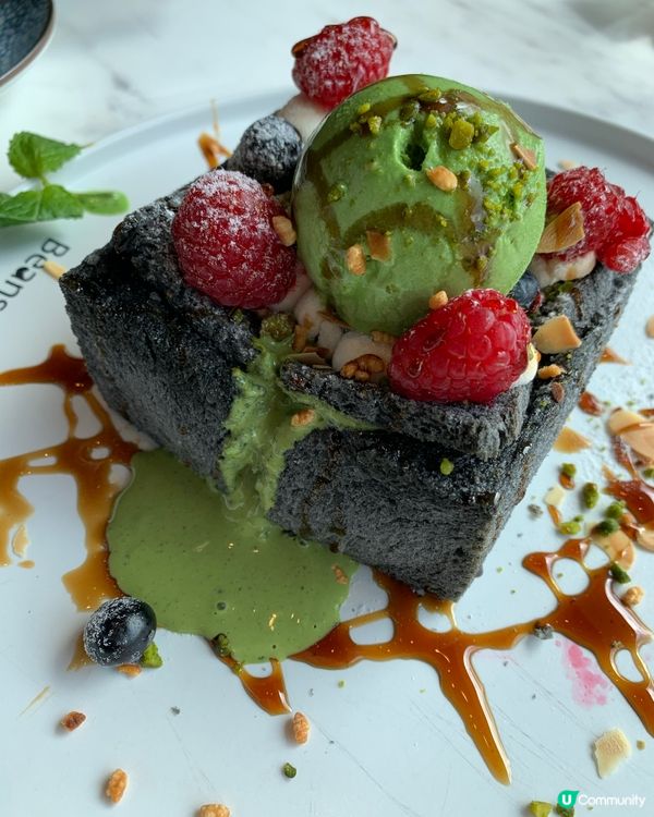 雞蛋豬肉漢堡+抹茶多士🤤！荳子推介！