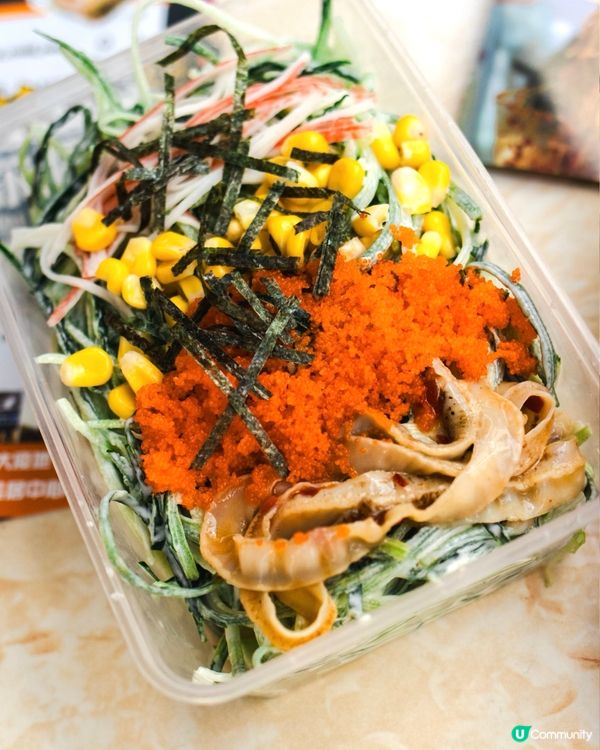 爆瀉蟹籽冷麵🦀｜好食到舔舔脷👅