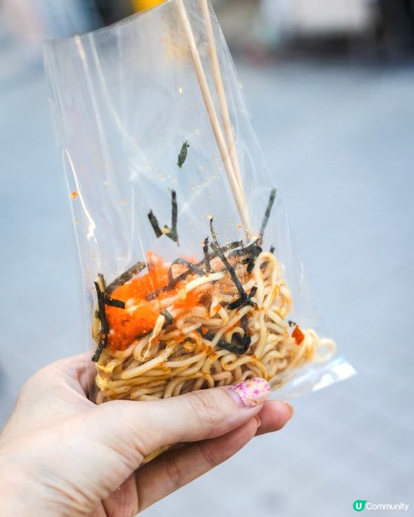 爆瀉蟹籽冷麵🦀｜好食到舔舔脷👅