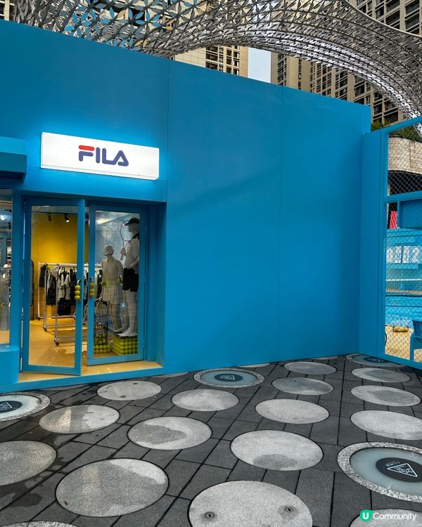 藍天白雲打卡！福田露天廣場打網球