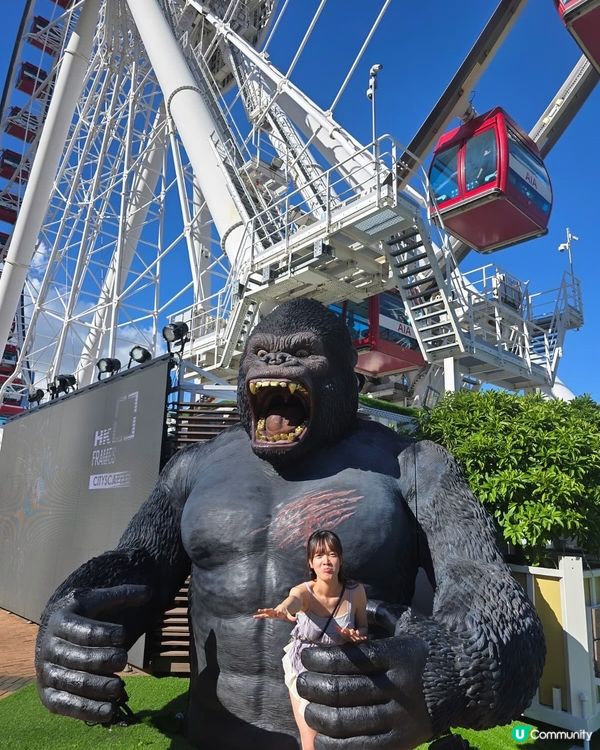 中環摩天輪🎡！維港靚景任你睇🤩！一家大細必去！