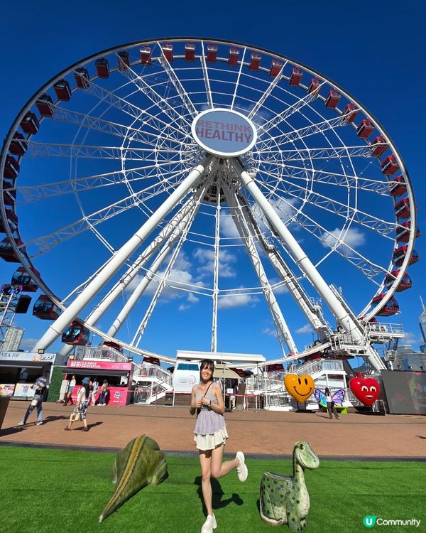 中環摩天輪🎡！維港靚景任你睇🤩！一家大細必去！
