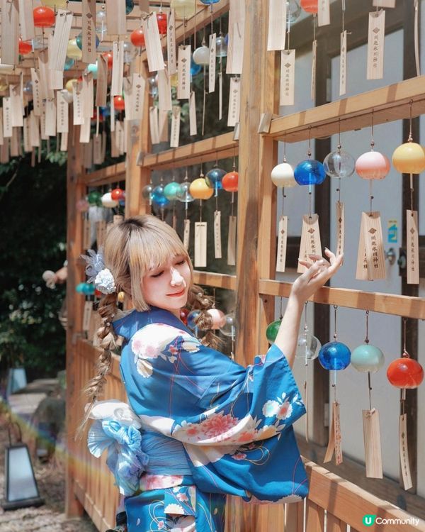 東京近郊神社！穿上浴衣參與川越風鈴祭！