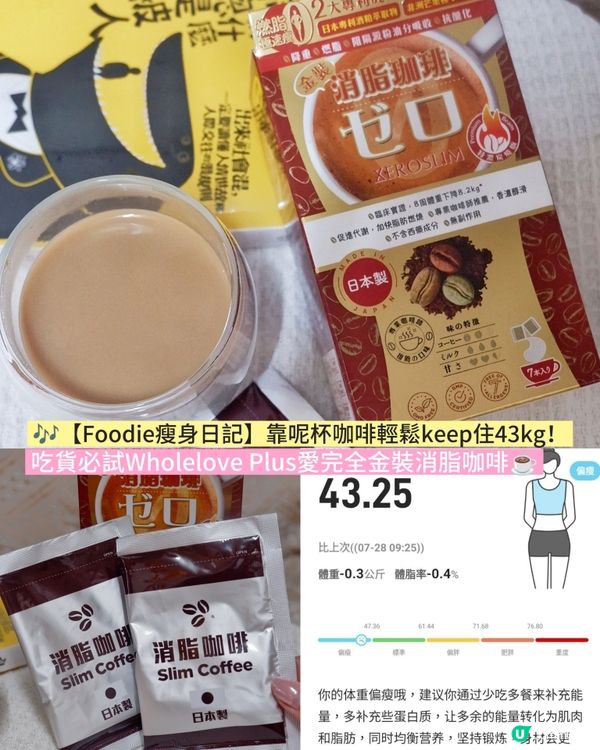 【瘦身恩物☕】吃貨福音！43kg不是夢！🤩