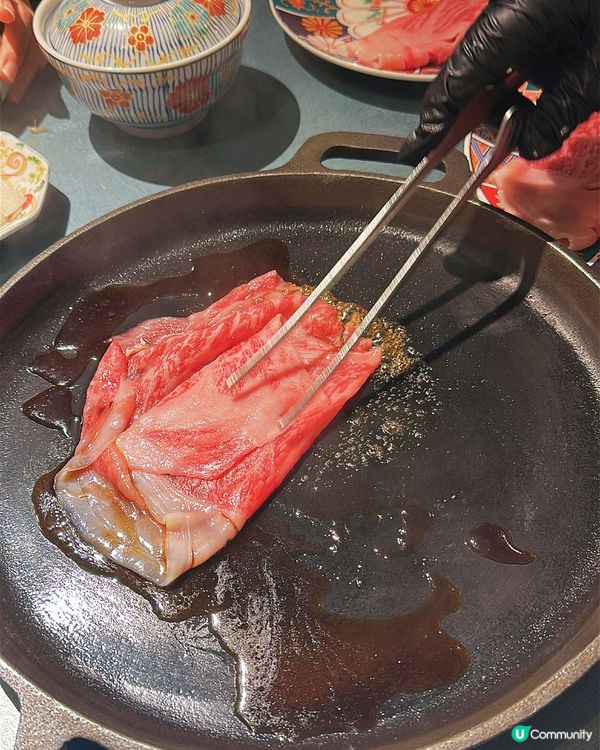 尖沙咀高質壽喜燒🔥雪花A5和牛專人料理😋