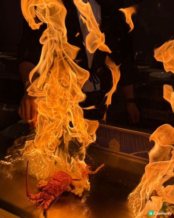 福田美味鐵板燒🤤！百分板燒