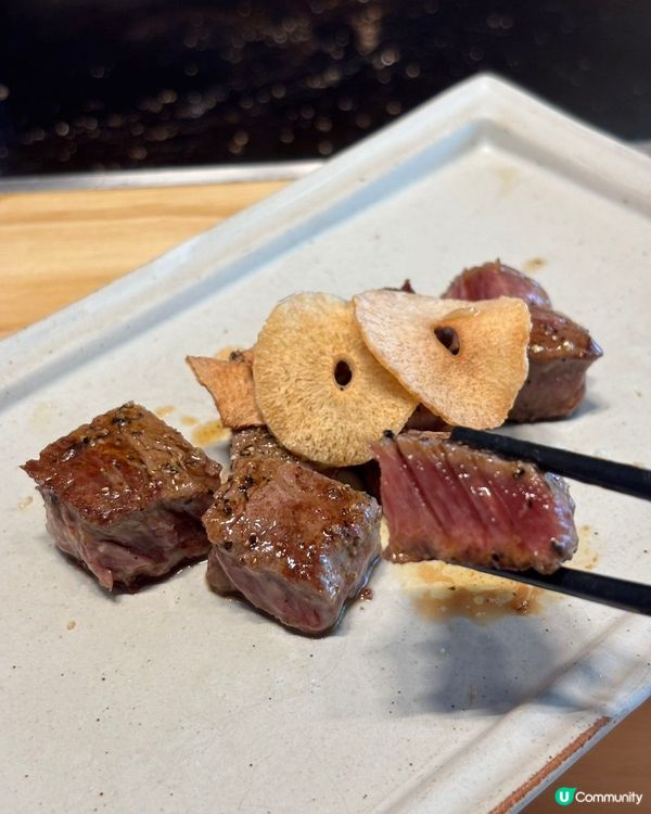 福田美味鐵板燒🤤！百分板燒