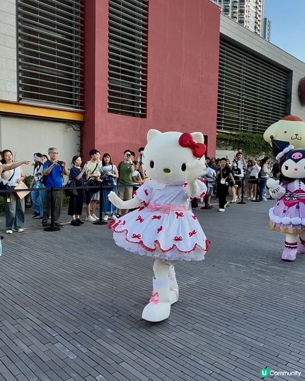 Sanrio夢幻巡遊勁正！🤩 追星成功！🥳