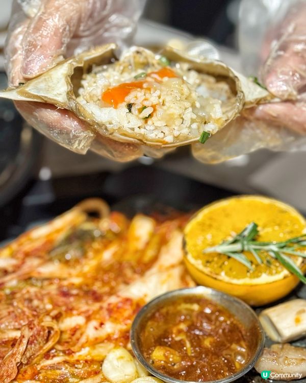 🔥火山石烤板 x 炙燒黑毛豬 ｜岩洞主題燒肉登陸中環