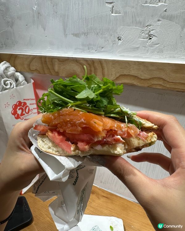 尖沙咀好食bagel sandwich 