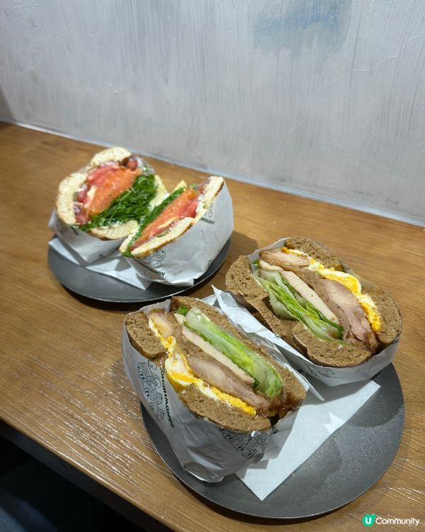 尖沙咀好食bagel sandwich 