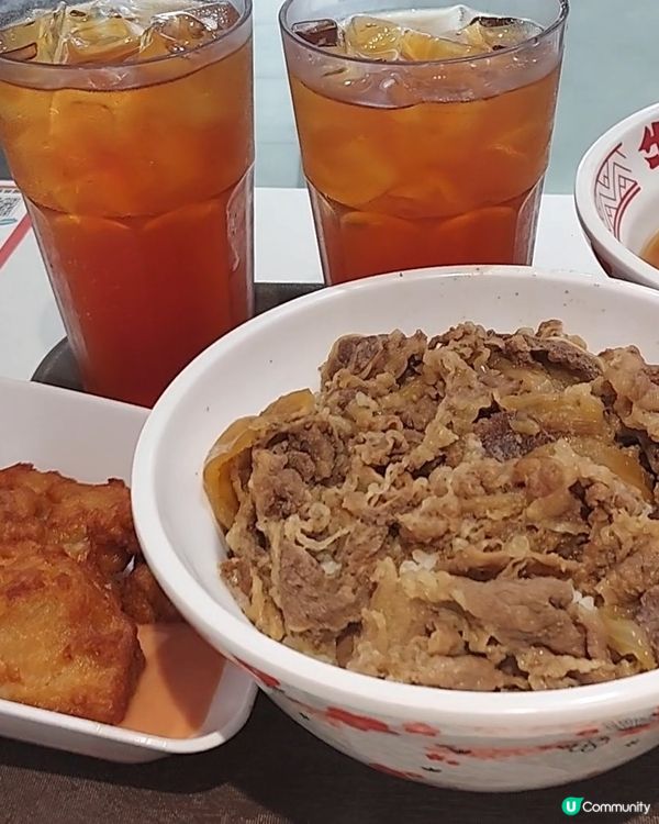 港人身份證優惠 送烤雞球及冰紅茶 $29抵食牛肉飯