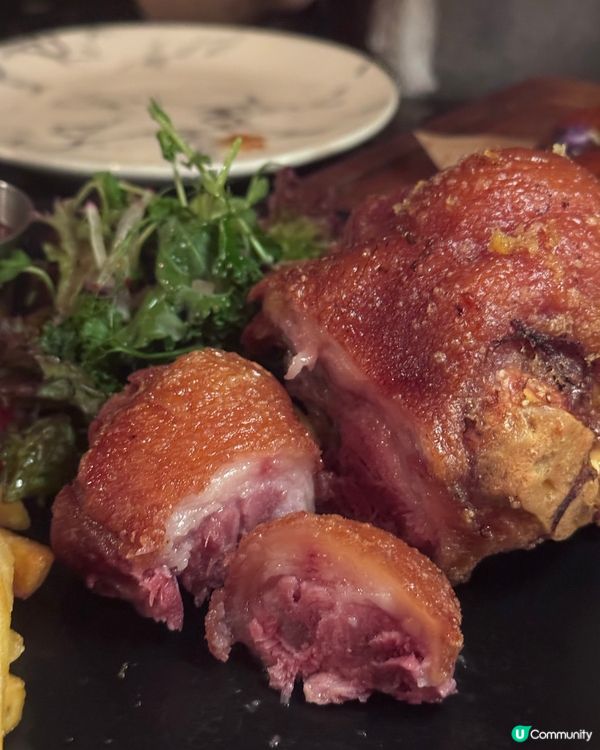 黑松露野菌薄餅🍕+德國豬手🤤！必食！