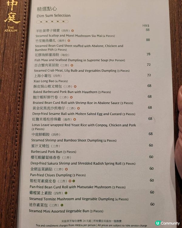 創新菜色 @ 中庭 ( 灣仔香港會議展覽中心 )