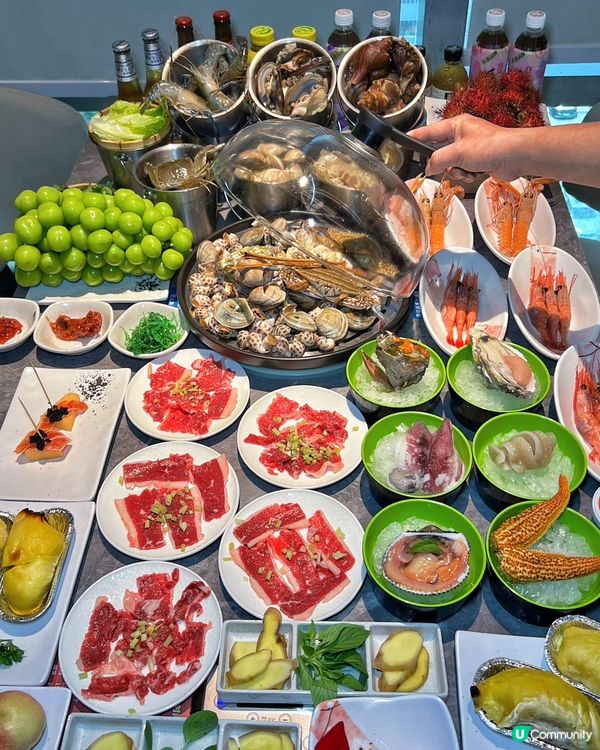 舟市水產殺到金光華！🦀即撈即蒸勁新鮮！🤤