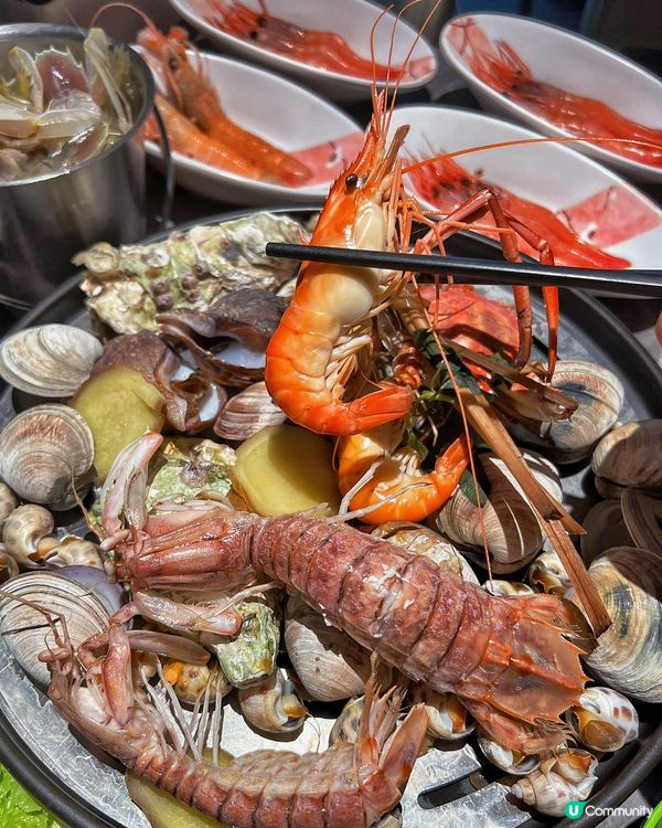 舟市水產殺到金光華！🦀即撈即蒸勁新鮮！🤤