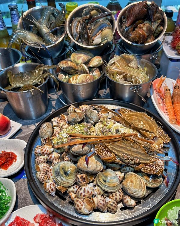 舟市水產殺到金光華！🦀即撈即蒸勁新鮮！🤤