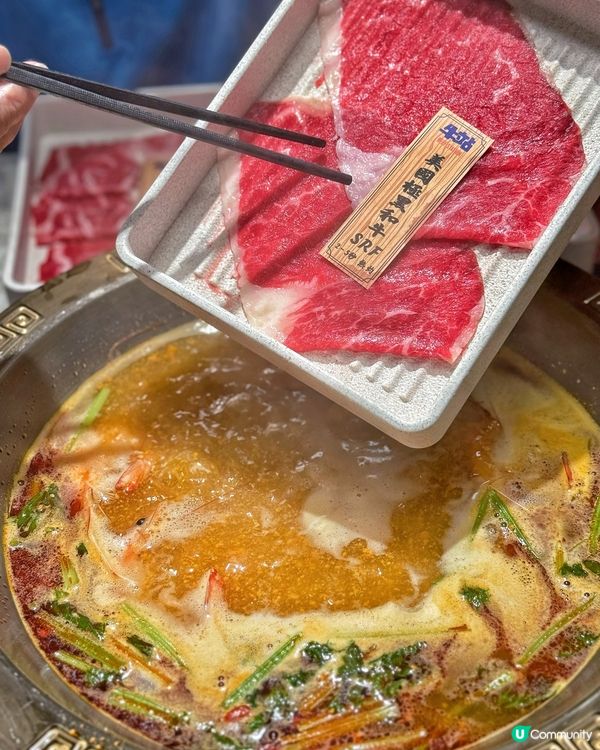 牛站打邊爐放題🤤大頭蝦任食！🦀🦐😋