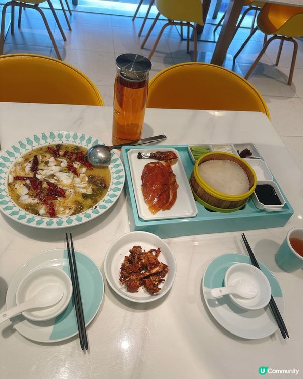 深圳姚姚酸菜魚🤤！雙人餐抵食到爆！🐟🦆