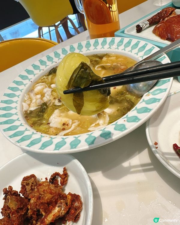 深圳姚姚酸菜魚🤤！雙人餐抵食到爆！🐟🦆