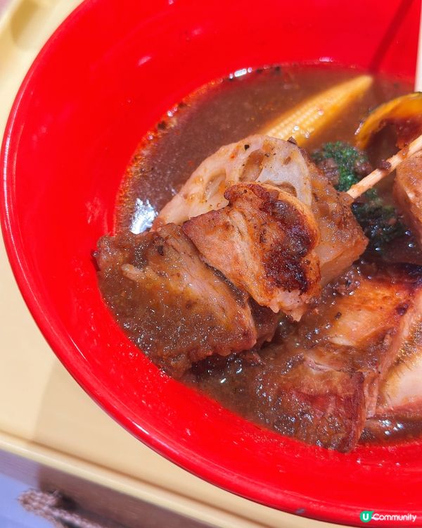 北海道湯咖喱過江龍😍加啲檸檬仲好食？