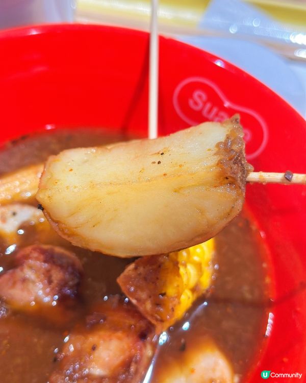 北海道湯咖喱過江龍😍加啲檸檬仲好食？