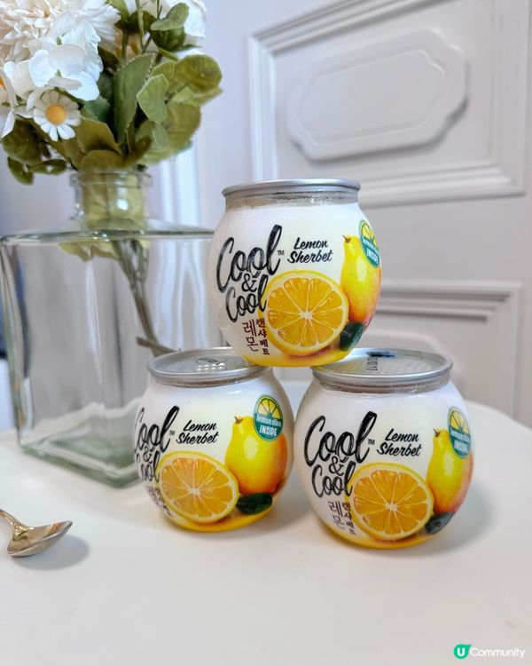 1.  韓國直送🍋真檸檬雪葩開箱！勁解暑🤤！