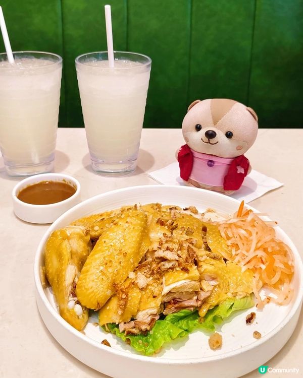 元朗抵吃泰菜2人餐，加$1有半隻海南雞！