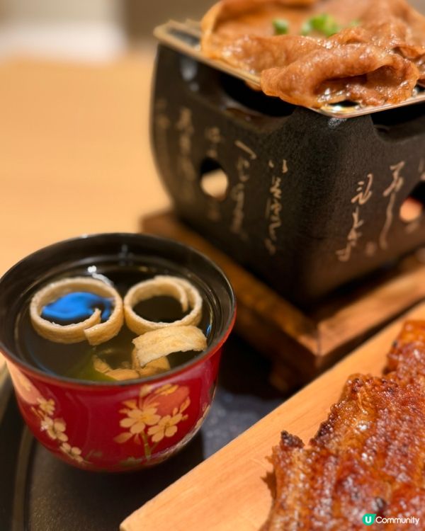 鰻魚四代目菊川🔥和牛御膳🤤！