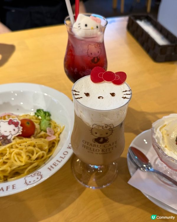 北海道小樽親子遊！夢幻hello kitty打卡餐廳📸😋