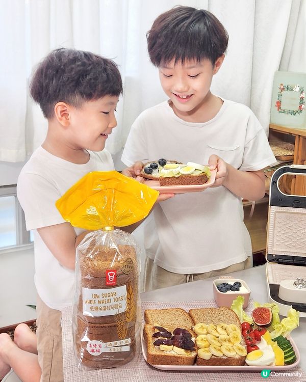 小朋友Sunday早餐任務 🍞🍳🥳