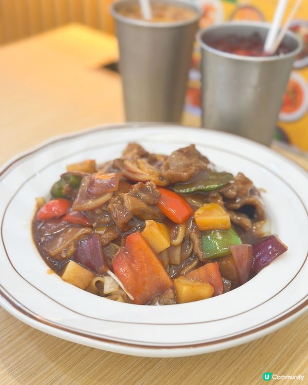 黑椒牛柳粒炒飯😋！觀塘冰室Sunday Brunch🤤！