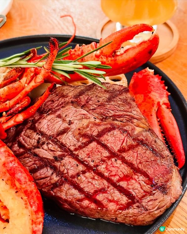 佐敦街角西餐慶生！海陸套餐超值😋🦞🥩