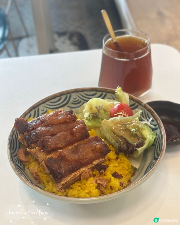 素食葵涌打卡📸！素食 環境靚到爆！😋