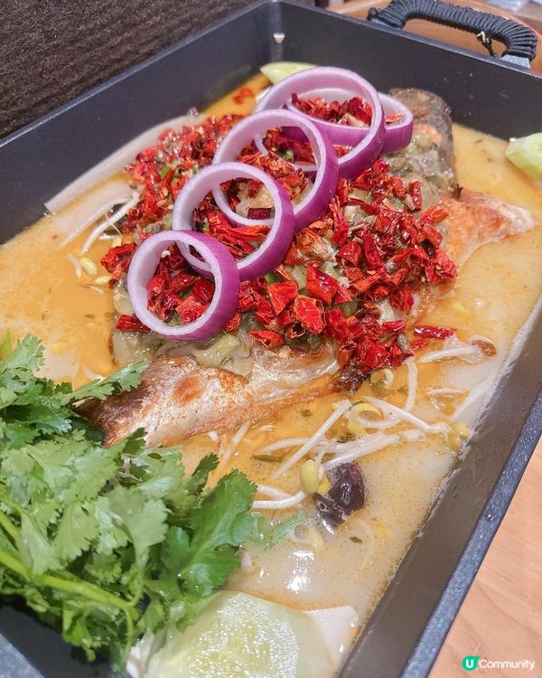 風味十足碳火風味烤魚｜必叫江團魚 x 老壇酸菜豆花