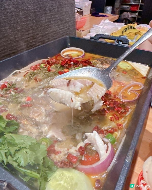 風味十足碳火風味烤魚｜必叫江團魚 x 老壇酸菜豆花