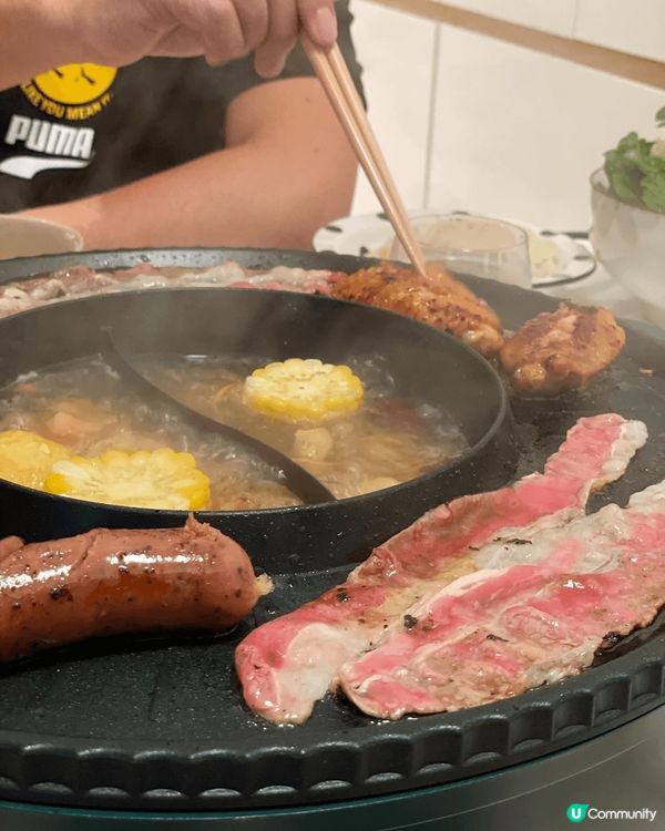 呢個家居好物喺淘寶買，一個煲就可以韓燒加打邊爐！仲可以有鴛鴦...