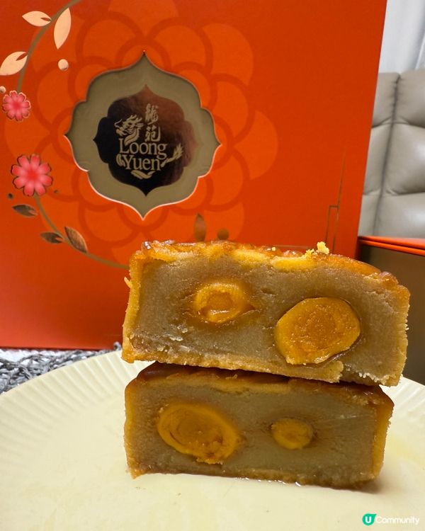 【 與大家慶祝中秋佳節｡龍苑中菜廳滋味月餅禮盒 】