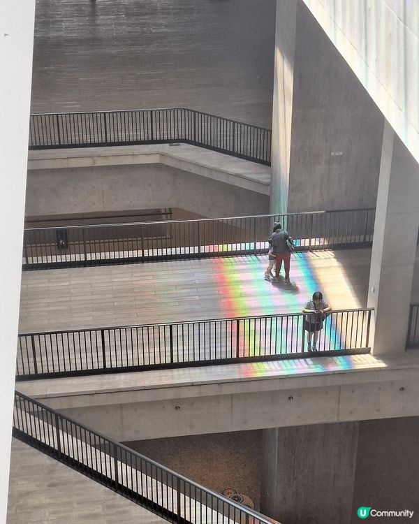 M+為藝術博物館，可在內欣賞中西合璧的藝術作品。而東岸板道及...