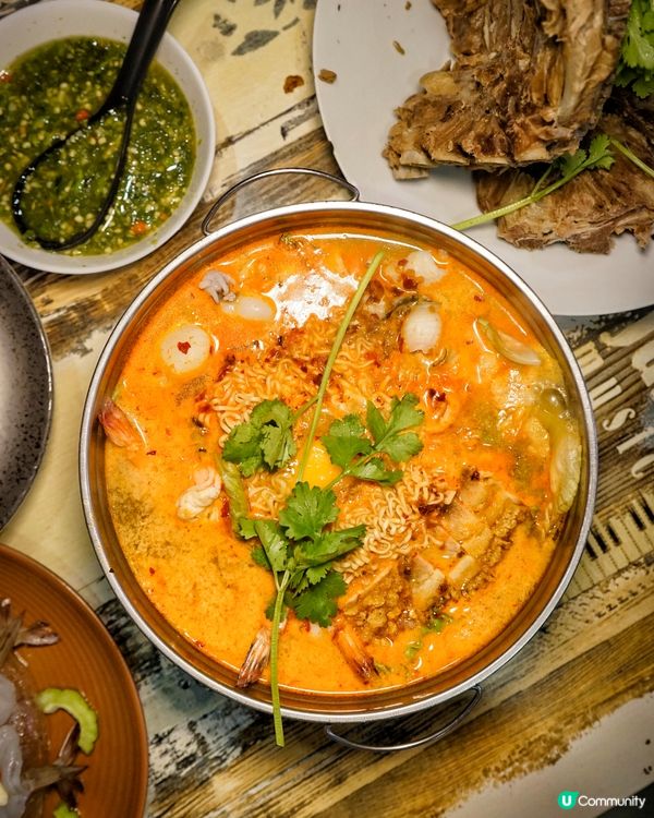 泰菜🤤！冬陰功麵勁正！火山排骨必食！🥭糯米飯