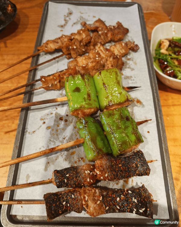 蝦滑尖椒燒,尖椒香辣提升蝦滑的鲜味,燒鰻魚,juice 軟滑...