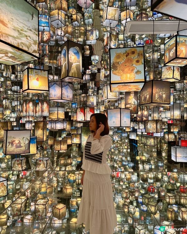 中秋藝術之旅！深圳茂業百貨《再現大師展》🖼️🌕