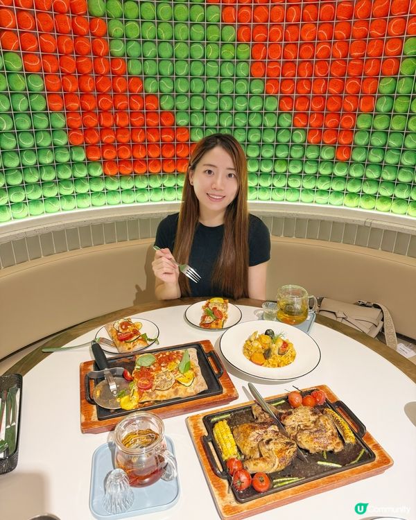 啟德網球打卡牆cafe🎾