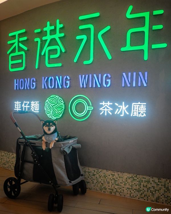 帶埋狗狗食車仔麵 🍜