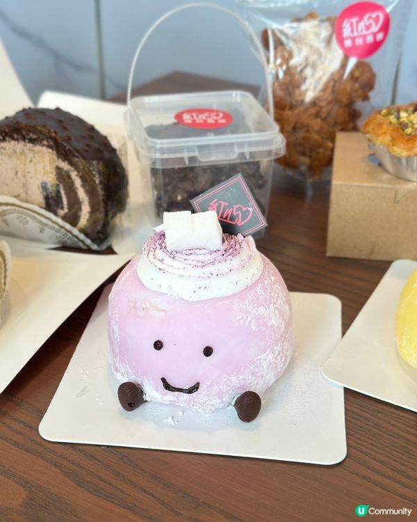 紅心麵包西餅🤤佐敦魔糍蛋糕！😋