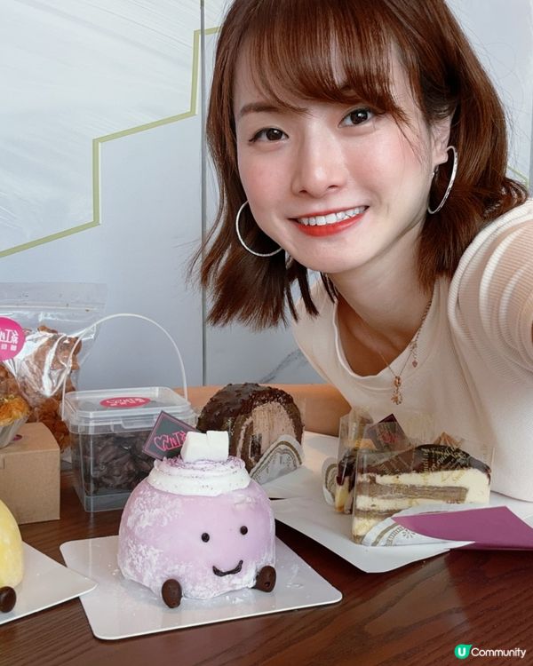 紅心麵包西餅🤤佐敦魔糍蛋糕！😋