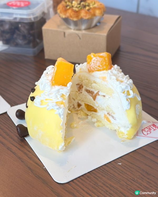 紅心麵包西餅🤤佐敦魔糍蛋糕！😋