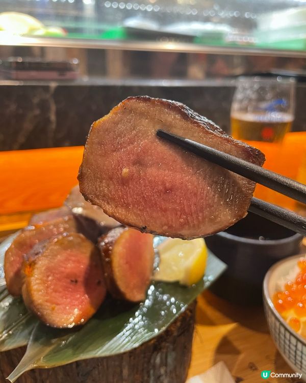 厚切牛舌定食🤤鰂魚涌隱世日本菜！