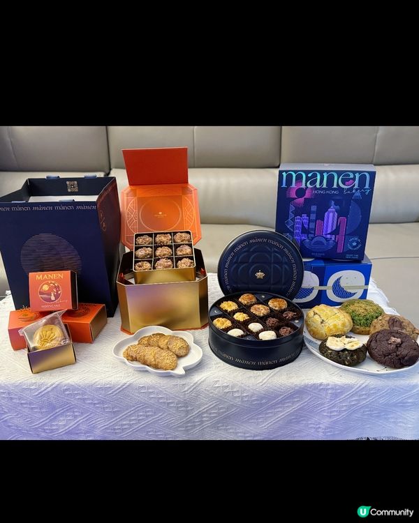中秋節必備！香港製造的月餅🍪Manen@K11 musea 